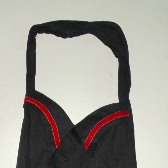 Cute vintage black and white dress - Picture 3 of 7